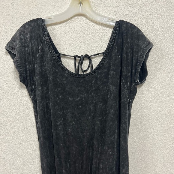 Promesa Women's True To You Vintage Washed Grey Drawstring Jumpsuit Size Small - Picture 6 of 12